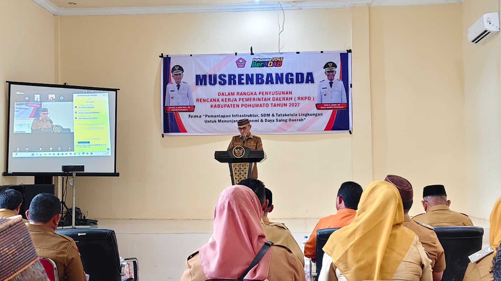 Penyusunan RKPD 2027: Bupati Saipul Mbuinga Paparkan Lompatan IPM Pohuwato di Musrenbang tahun 2026