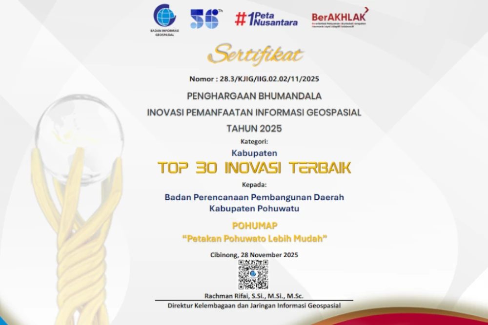 sertifikat bhumandala